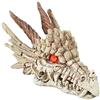 Penn-Plax Deco-Repliche Dragon Skull Gazer Decorazione Acquario - Sicuro per acquari d'Acqua Dolce e salata - Piccolo
