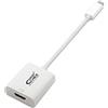 Velocraze Convertitore da USB-C a HDMI - Converte segnali USB-C in HDMI 4K, lunghezza 15 cm, compatto e facile da usare, ideale per dispositivi moderni.