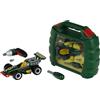 Theo Klein 8375 Valigetta Bosch Grand Prix con Ixolino, Con avvitatore a batteria Ixolino alimentato a batterie, Giocattolo per bambini a partire dai 3 anni di età