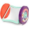 B. toys - Guarda-Senti - Specchio attività per Bambini - Specchio Roly-Poly per Il Tempo del pancino - Ruote Colorate e sensoriali - Giocattolo per Gattonare per Neonati, Bambini, 0 Mesi + - 0 Mesi +