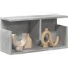 Gecheer Mobile a Parete 60x20x30 cm Grigio Cemento in Truciolato,Armadio Sospeso,Pensile da Cucina,Soggiorno,Mobile da Bagno da Parete,Mobile Pensile Bagno,Armadietto pensile da Bagno,P854826