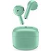 Cellularline Cuffie Bluetooth Auricolari True Wireless per Musica e Chiamate colore Verde - BTMSTWSSWAGG Swag