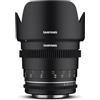 Samyang MF 50 mm T1,5 VDSLR MK2 Sony E - Obiettivo standard cinese e video per Sony E Mount, distanza focale fissa, 50 mm, Follow Focus, corona dentata full-size e APS-C, risoluzione 8K, nero