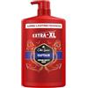 Old Spice Captain - Gel doccia e shampoo da uomo, 1000 ml, multiuso, 3 in 1, per corpo, capelli, viso, freschezza a lunga durata, profumo di qualità, pulizia profonda