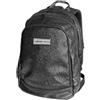 Tinta Unita Zaino Scuola DREAM CROSS 2025/2026 - PU Luxury 28L - Cross System - Logo Microiniezione (Glam Nero)