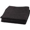Gözze - Asciugamano, Set da 4 Pezzi, Berlino, 100% Cotone, 50 x 100 cm - Nero