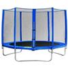 Cosma Trampolino Elastico Con Rete 366 Cm - Blu di Cosma