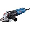 Bosch Professional Smerigliatrice angolare a filo GWS 17-125 PSB (interruttore PROtection, dado di serraggio rapido SDS, filtro polvere, cuffia di protezione e cuffia di protezione con clip)