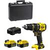 JG todotaladros Trapano a Percussione STANLEY FatMax SFMCD721M2K (2 Batterie 4,0 Ah + Caricabatteria + Valigetta)