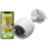 EZVIZ C3TN Telecamera di sicurezza esterna 1080P CCTV Wi-Fi Camera con visione notturna 30 m, rilevamento del movimento, impermeabile IP67, compatibile con Alexa, Google Home (C3TN 1080P)