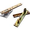 ACCL Cerniere per Carichi Pesanti a Bilico Nascoste 360° - Acciaio Inossidabile, 150 kg, per Porta Girevole in Legno, Segreta - Perno Eccentrico, 1 Set