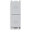 Vimar plana Series - 10 AX 2 chiavi 2 poli Interruttore argento