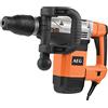 AEG MH 7 E Martello Demolitore a Batteria 7 kg SDS-MAX, Motore da 1500W ed Energia di Impatto da 10.5 J, con Impugnatura Ergonomica, cn Sistema Antivibrazioni