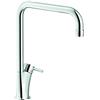 Nobili Rubinetterie Cuci Cu92813Cr Miscelatore Monocomando con Doccetta Estraibile 2 Getti Cromo