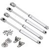 mengger Molle a Gas 100N 150N,Mengger 4PCS pistone a gas per ante Ammortizzatore per Cucina e Mobili Martinetto Pneumatico Cerniera Armadio Braccetto supporto di sollevamento automatico