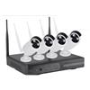 Generico KIT VIDEOSORVEGLIANZA IP WIRELESS WIFI NVR 4 CH 4 TELECAMERE BULLET IR-CUT 2MP DA ESTERNO IP66