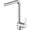 TEOREMA - Miscelatore da cucina con Doccetta estraibile Monocomando Cromo Serie Goodlife