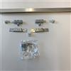 PORTE ITALIANE Kit Binario portata KG 30 attacco a soffitto per porta scorrevole in legno CM 200