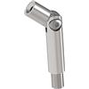 Fenau Perno filettato | Dimensioni: 76 x 14 mm | con snodo + filettatura esterna e interna | V2A