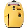 mumisuto Livello laser a infrarossi, 2 linee orizzontali verticali linea laser a infrarossi livello strumento di misurazione ad angolo retto per l'installazione di scaffali, posa di pavimenti(Giallo)
