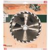 Bosch Accessories Bosch 1x Lama per Sega Circolare Standard (per Legno, Ø 190 x 2.2/1.5 x 30/24 mm, 24 Denti, ATB, con 1x Anello di Riduzione 24 mm, Accessori Seghe Circolari)
