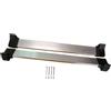 perfk Barra di equilibrio telescopica in lega di alluminio con copripiedi, lunghezza 63 cm per accessori per scale estensibili