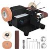 WingFly Levigatrice a Nastro Mini, Levigatrice Elettrica 350W per Batteria Makita 18 V, Smerigliatrice a Nastro con 10 Nastri Abrasivi, per Levigare Metallo Legno (Batteria non Inclusa)