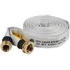 Generico RUMASTORE Manichetta Antincendio TEK DN 45 mt 20 Raccordo UNI 804 PVC Giallo 45m