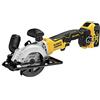 DEWALT Sega circolare XR 18 V 5 Ah Li-Ion Brushless 115 mm - 2 batterie - cofanetto TSTAK