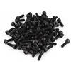 PATIKIL M2.5x8mm Esagonale Esagono Incassato Zugnatura Piatta Testa Bullone Vite, 100pz 12.9 Acciaio Lega Svasata Viti, Nero