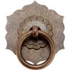 DUNSBY Portone batacchio 35 Millimetri Antichi Mobili D'epoca In Rame Raccordi Maniglia Dell'anello Di Tiro Di Knock Classica Hexagon Battente Maniglia 5 cm (Color : A)