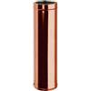 Brico Kit - Elemento lineare 1000 mm doppia parete rame coibentata lana minerale - Diametro: 80mm