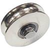 PEBSHOP RUOTA PER CANCELLI CON BULLONE 1 C. GOLAU (Ø 120 mm. Spessore 30 mm.)