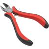 Buachois Pinza a Taglio Diagonale 12 Cm Mini Accessori Per Gioielli in Acciaio Cromato Pinze Tronchesi Laterali Tronchesi da Taglio Utensili Fatti a Mano Cesoie con Corpo in CRV E Impugnatura in TPR(12cm)