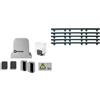 Generic ECI ELETTROFORNITURE NICE ROBO 600 Kit motore cancello scorrevole 600kg 230V ROBO600 centrale integrata BUS T4 - RO600KCE + 5 METRI CREMAGLIERA NYLON