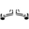 BiaoTeng Eccentrico Rubinetto Doccia,Raccordo A Gomito Ottone,Raccordo Eccentrico 1/2 3/4,Accessori Per Miscelatore Bagno,Cromato A