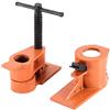 Sharainn Morsetto per tubo, 1 pollice Dispositivo di fissaggio per morsa per falegnameria Kit di utensili per ganasce per tubi per legno resistente