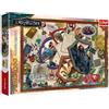 Trefl - How to Train Your Dragon, Gli Eroi - Puzzle 1000 Pezzi - Puzzle con i Personaggi delle Fiabe, per Adulti e Bambini dai 14 anni