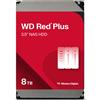 Western Digital WD Red Plus Hard Disk Interno 8TB 3.5 pollici 5400 RPM CMR SATA 6 GB/s