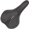 MVTEK Sella bici ErgoFit. Sedile bici per uomo. Sella bicicletta massimo comfort con imbottitura Prozone. Sella bici ammortizzata 170x275mm. Sellino ergonomico city bike 360g. Bici accessori. Nero