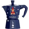 Bialetti Moka Express Blu Magico Ricordo 1 tazza, 3 tazze (1 Tazza)
