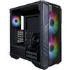 COOLER MASTER Case HAF 500, 2xUSB3.2,USB3.2 typeC,2x2.5"/3.5"HDD,2x2.5"SSD,2x200mm ARGB Fr.Fans,120mm ARGB PWM rear fan,120mm GPU fan,ARGB hub
