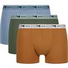 Dim Uomo - Boxer in Cotone Organico Elasticizzato x3 | Intimo Ecologico Certificato GOTS e Oeko-Tex | Comfort Quotidiano | Confezione riciclabile, Multicolore, L