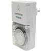 Brightium Programmatore meccanico giornaliero esterno IP44, impermeabile, consente il controllo automatico dell'irrigazione e la gestione dei timer per giardini.