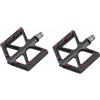 EXUSTAR Pedali MTB flat con pin CARBONIO D213