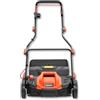 FUXTEC FX-EV360 Arieggiatore scarificatore Elettrico - 1500W, Larghezza 36 cm, 5 Livelli di Regolazione Profondità, Cesto Raccoglierba 45L