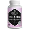 Vitamaze - amazing life Capsule collagene ad alto dosaggio + acido ialuronico + condroitina + lisina, 600 mg di collagene puro idrolizzato al giorno, 60 capsule per 1 mese, bioattivo e senza additivi, Made in Germany