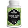 Vitamaze - amazing life Vitamaze® Ginkgo Biloba Complex 6000 mg (50:1) con L Carnitina + Vitamina E e Estratto de Acai, Alto Dosaggio & Vegano, 100 Capsule, Integratore Senza Additivi non Necessari, Qualità Tedesca.