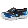 Ladeheid Pantofole Bambino LARW006 (Blu Marino/Bianco/Palloni, 26 EU)