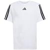 adidas TRAIN ESSENTIALS 3-STRIPES T-SHIRT, T-shirt Bambino, Black/White,